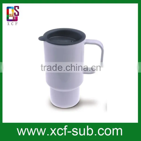 Polymer Sublimation Travel Mug/blank Sublimation Mug/white Sublimation Mug