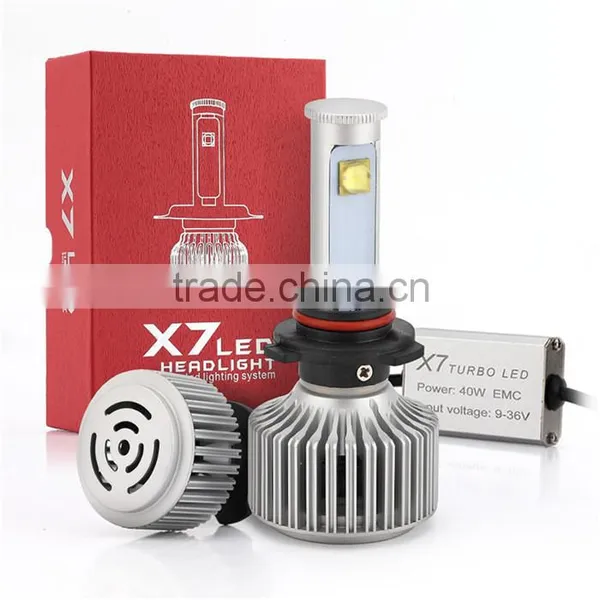 Multifunction High-end Products IP68 Cars Led Headlight 9006 With Luxury Gift Box Package