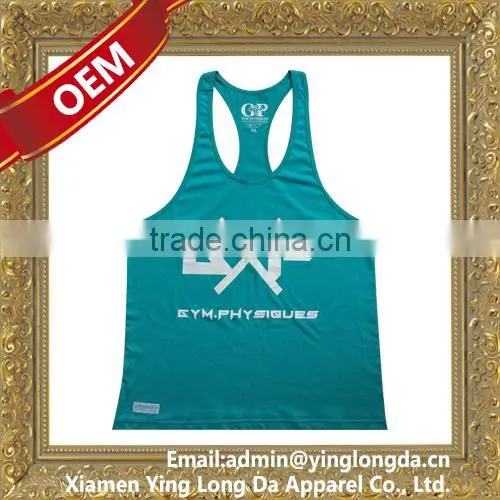 Designer Customized Blank Drop Armhole Tank Top photo-5