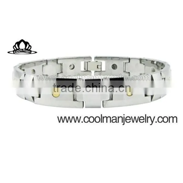 Unique Tungsten Jewelry Magnetic Bracelet Tungsten Carbide Bracelet China Supplier