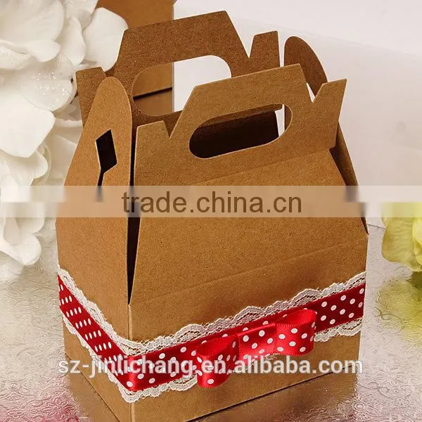 Unique Pretty Small Mail Paper Kraft Corrugated Box photo-3