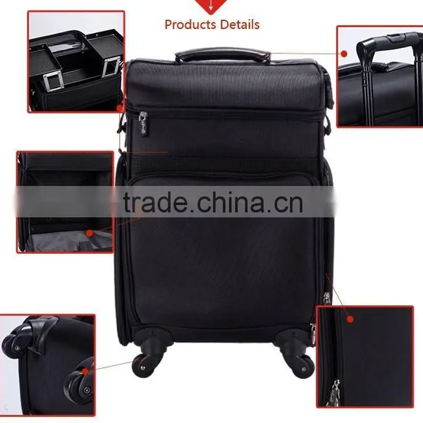 High Quality Wholesale Price Custom Made Pilot Girls Trolley Case With Trays photo-6