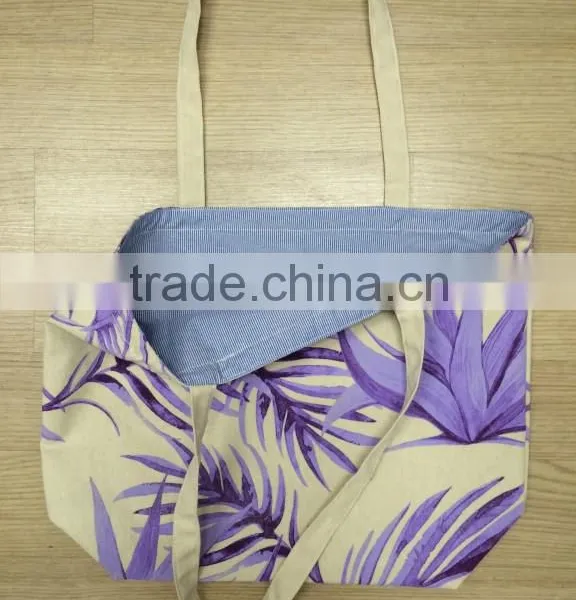 %100 Natural Canvas Beach Bag - Manufacturer in Istanbul photo-2