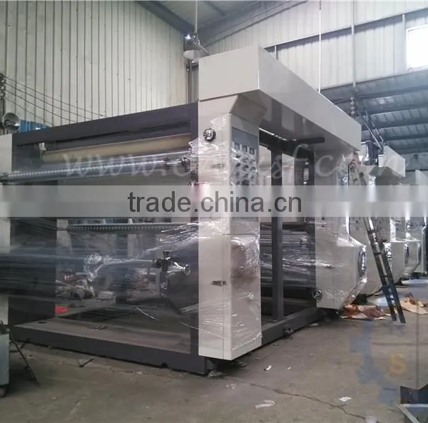 4 Color 1600mm Gravure Type Decorative Paper Printing Machine photo-5