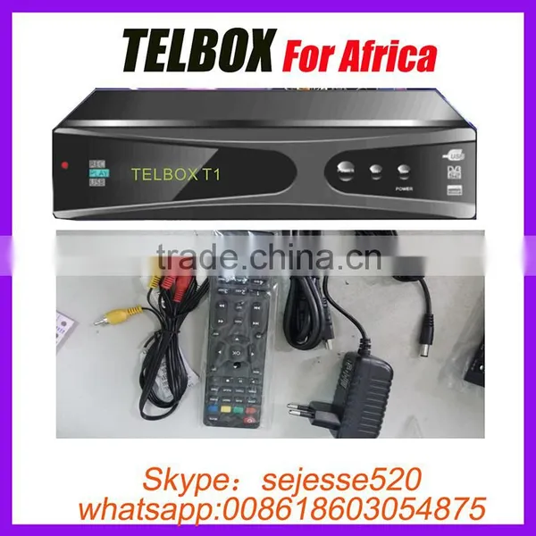 New ArrivalStocks for 2015 Newest Telbox t1 Full hd Gprs Decoder for Africa TELBOX T1 photo-2