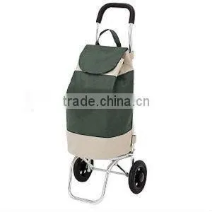 Hot Sell Supermarket Folding Shopping Trolley With Bag