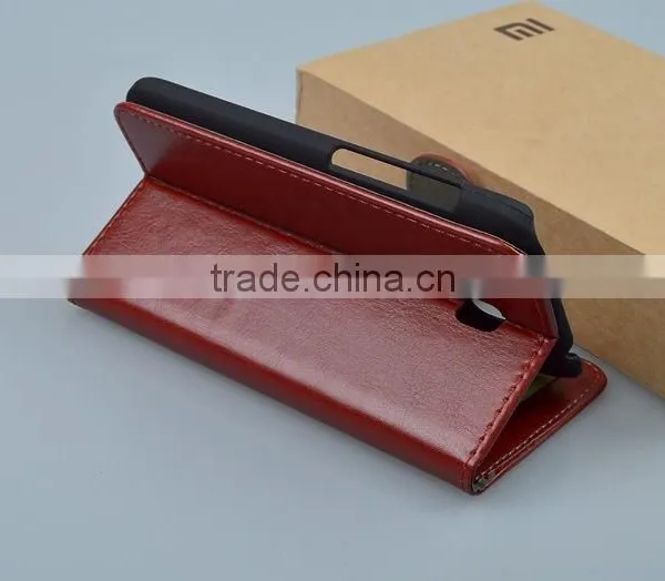 J&R Brand High Quality Wallet Leather Case Style Book Flip PU Leather Case For Huawei Ascend Y600 photo-4