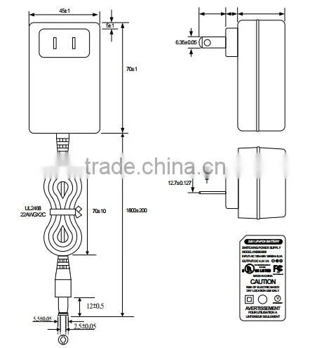 Hot Selling Charger of 1 Series Cell LiFePO4 Battery Pack