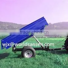 3 Ton Farm Trailer for Tractor,tipping Box Trailer With CE, Atv Lift System Atv Log Trailer With Crane photo-6