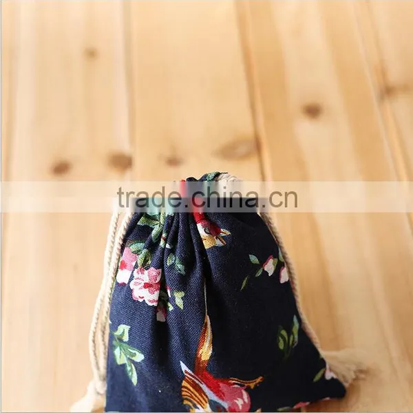 Custom Muslin Bag Drawstring photo-3