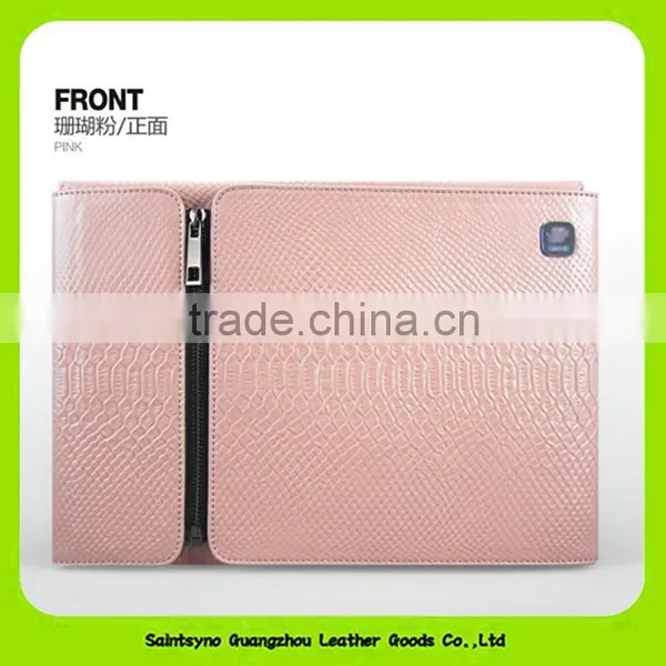 15057 New Style Laptop PU Leather Case Cover and Flip Stand in Multi-color photo-2