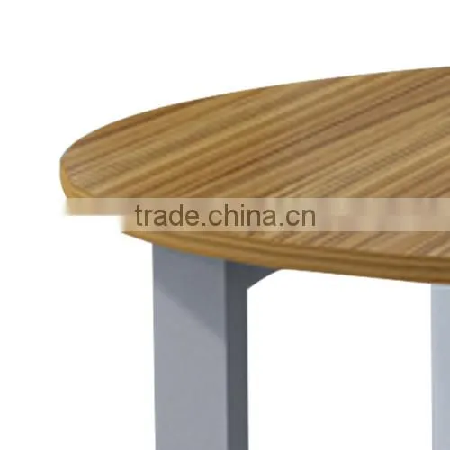 China Manufacturer Best Price Wooden Small Round Office Meeting Table photo-2