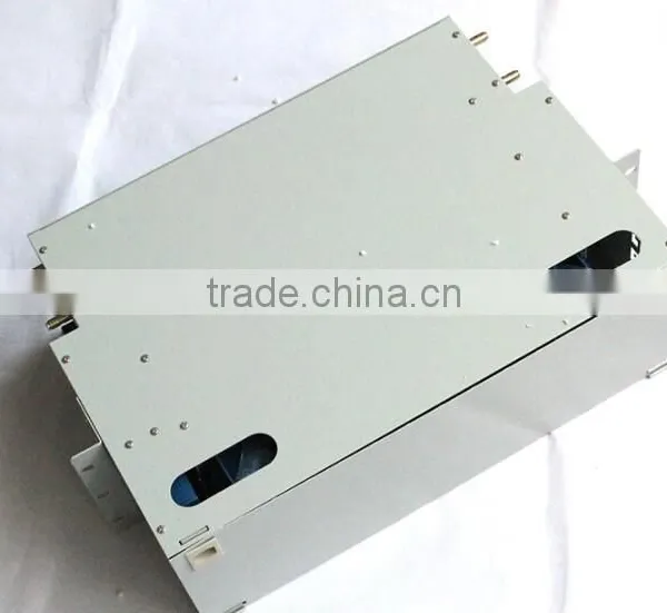 48 Core 19 Inch Odf Fiber Optic Patch Panel / Optical Fiber Distribution Box photo-3