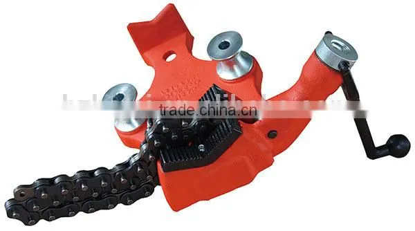 Top Screw Steel Bench Chain Pipe Vise