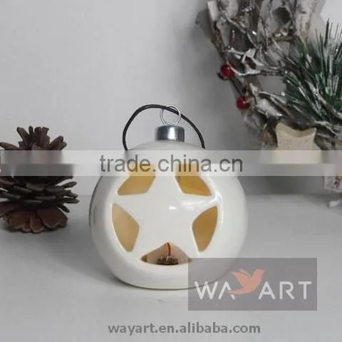 High Quality Round Chirstmas Tree Decoration LED Light Candle Holder photo-3