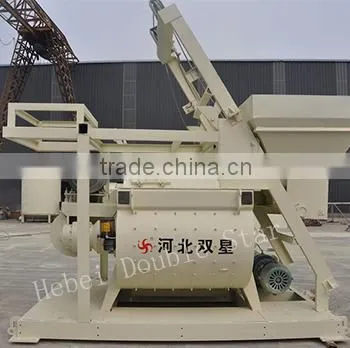 Long Service Time JS1000 Cement Concrete Mixer Machine With Electric Generator photo-4