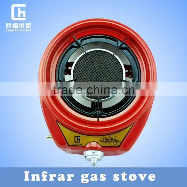 Low Price Home Appliances Ceramic Table Stand Singal Infrared Gas Stove LPG