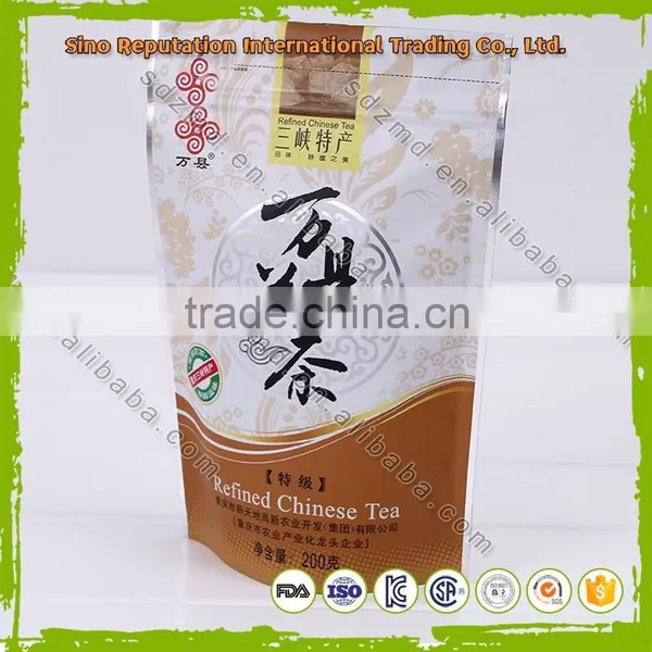 Plastic Stand up Pouch for Tea for Wholesale Packaging Bags photo-4