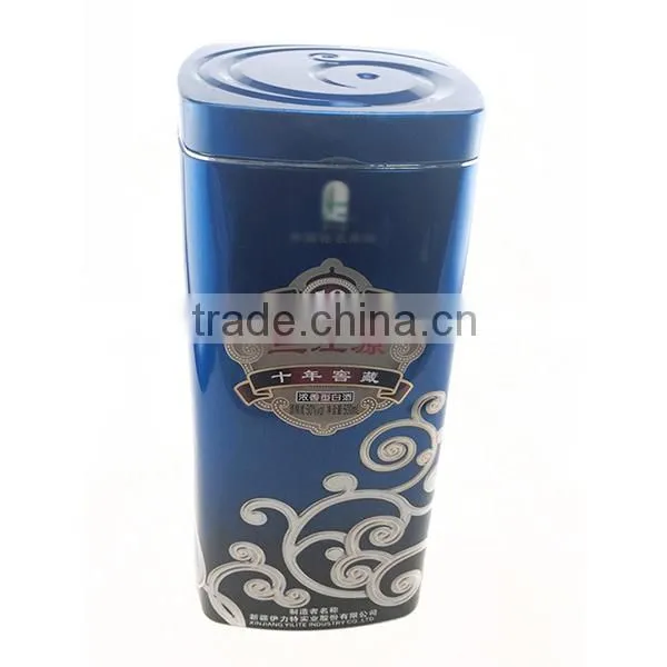 Famous Metal Wine Tin Box Container Bottole Empty no Alcohol