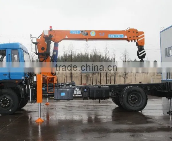 8 Ton at 2.5m, Truck Mounted Crane, SQ8S4, Best Telescoping Boom Truck Mounted Crane 8 Ton. photo-6