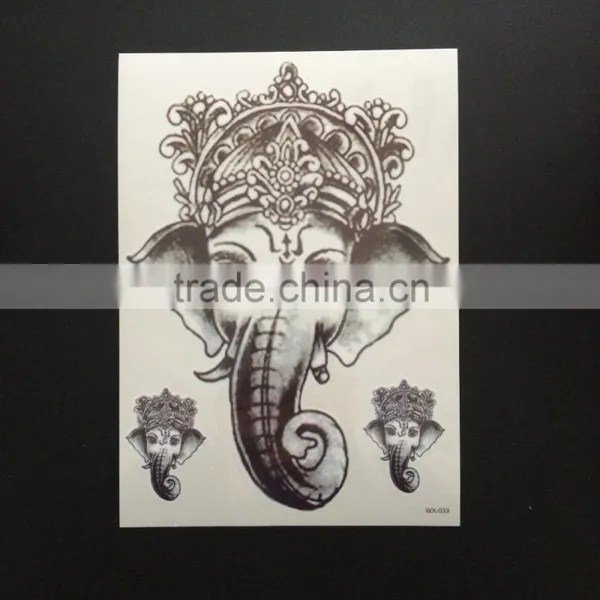 WX- 017 Cute Cartoon Fish Body Tattoo Sticker/ Decorative Fake Tattoo Stikcer photo-2
