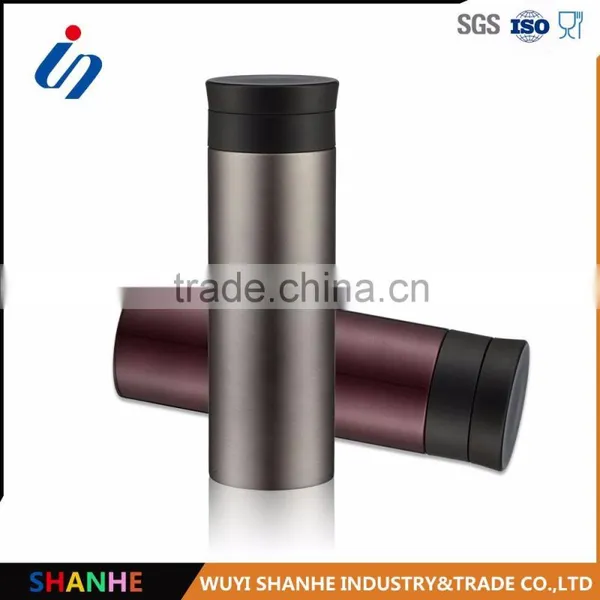 BPA Free Hot Coffee Drinking Vacuum Thermal Flask With Infuser photo-5
