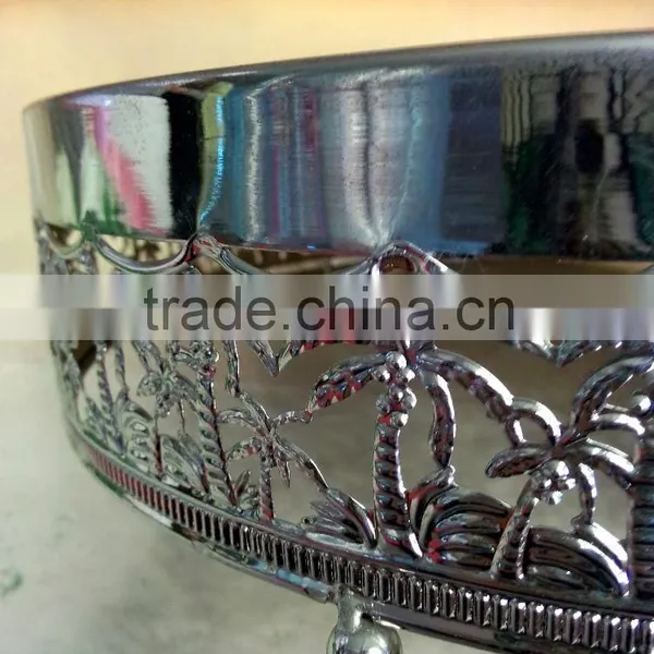 Metal Wedding Cake Stand for Wedding Centerpieces With Exquisite Decor photo-2