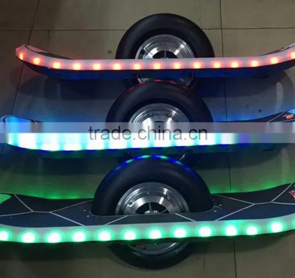 Latest Electric Scooter One Wheel Hoverboard With Bluetooth and LED Lights photo-6