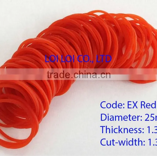 High Quality Natural Rubber Band Colorful and Eco-friendly by 100% SVR 3L