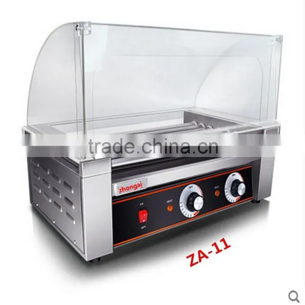 Hot Sale 5/7/9 Rollers Stainless Steel Commercial Hot Dog Machine/maker/grill photo-4