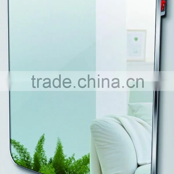 V070415 Hot Sell Bathroom Infrared Glass Decorative Electric Wall Panel Heater photo-2