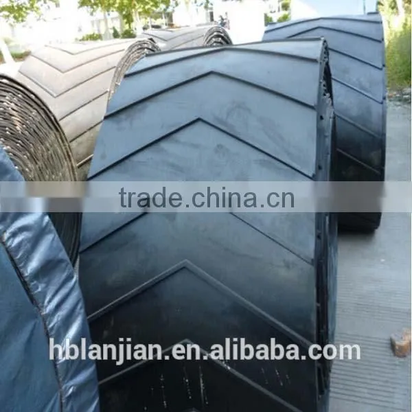 EP Fabric Chevron Rubber Conveyor Belt, Pattern Conveyor Belt photo-3