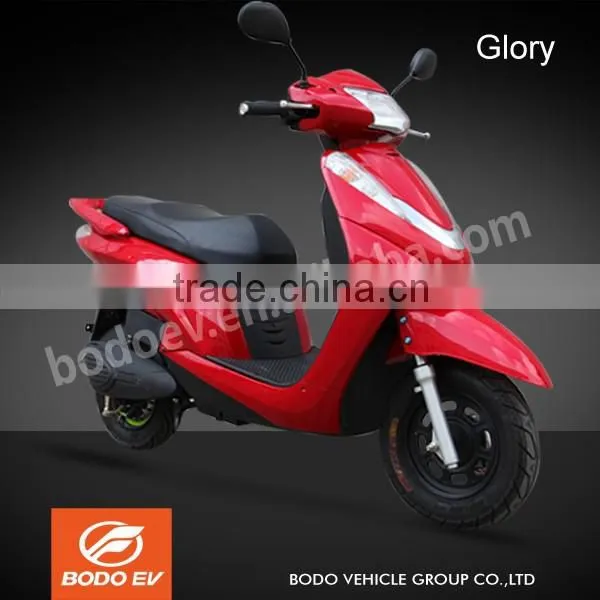 Glory Powerful Electric Scooter Motorcycle Cruiser With Pedals 45km/h Mileage Range 45km/charge