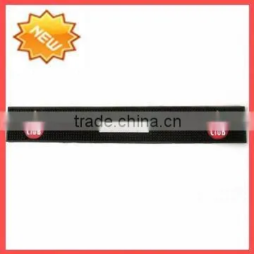 Eco-friendly Soft Silicone Pvc Logo Bar Rail Mats photo-4
