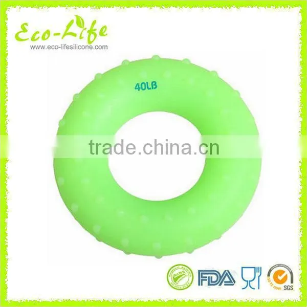 High Quality 8.8cm 30/40/50LB Silicone Hand Grip, Strength Exercises Ring photo-4