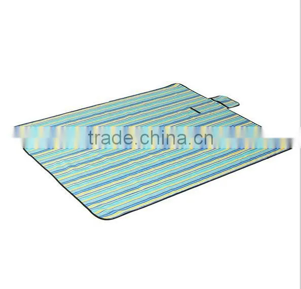 Stripe Printed Waterproof Outdoor Blanket photo-2