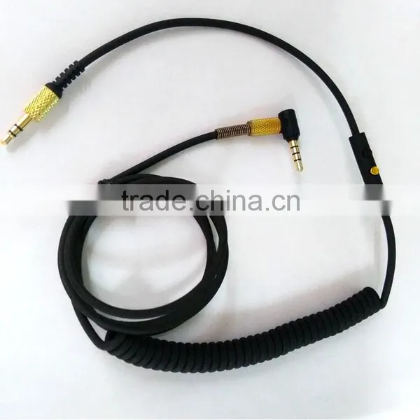 Replacement Audio Cable for Marshall Major II Monitor Headphone Cord With Remote Microphone Volume Control for Iphone Samsung photo-2
