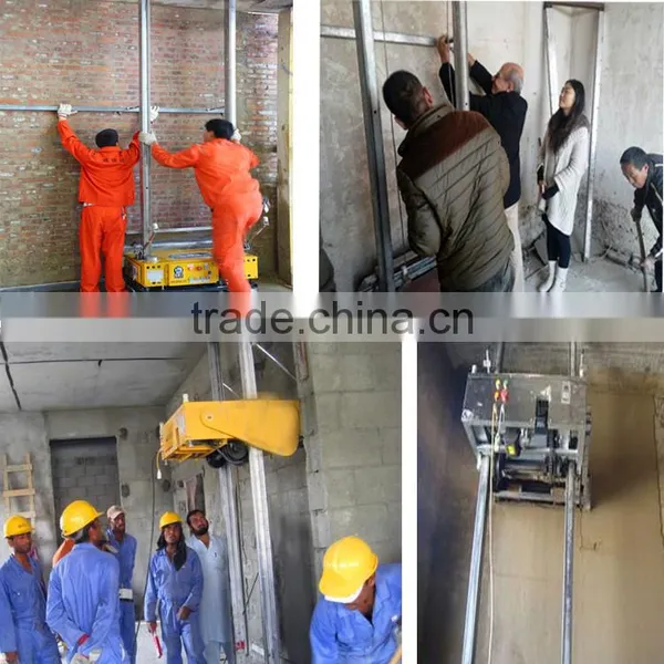 Neweek Automatic Gypsum Mortar Plastering for Wall Plastering Machine Price photo-5