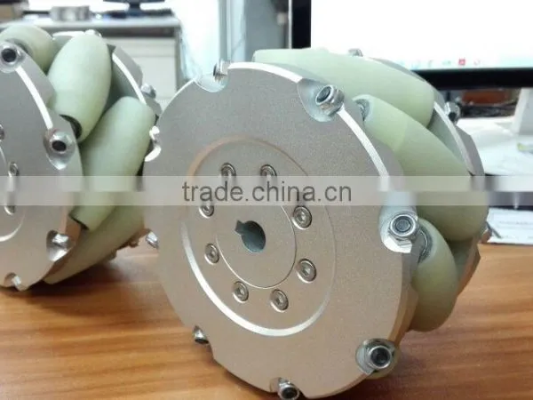 6 Inch (152mm) Heavy Duty Industrial Mecanum Wheel NM152A(professional Custom,Payload:150/pcs) photo-3