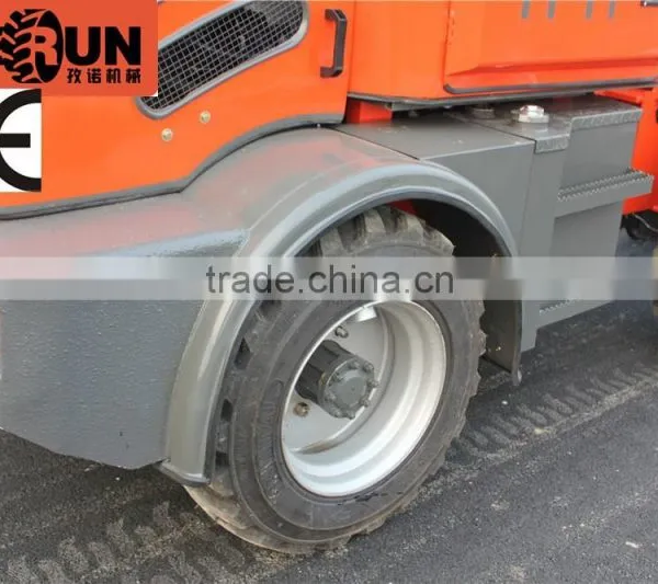 Everun ER08 Hydraulic Driving Small Wheel Loader Zl08 CE Certificated With Standard Bucket photo-3