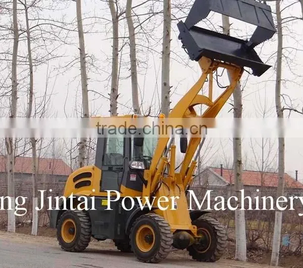 China Factory Supply 1200kg Mini Wheel Loader With CE photo-2