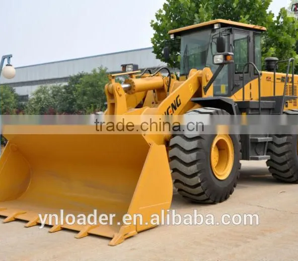 Weichai Steyr Diesel Luneng Wheel Loader With Grass Grasper /clamp Shan Dong YIneng YN956 Wheel Loader photo-2