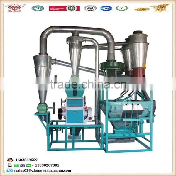 Hotsale automatic feeding millet flour mill machine millet grinder