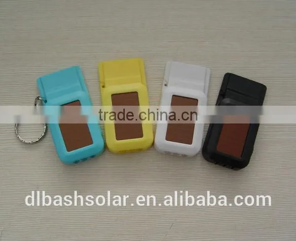 Mini USB Solar Powerbank NEW Love Gift Key Chain Whistle Keyring Ring photo-4