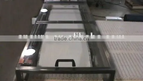 Reciprocating Stainless Steel Food Conveyor/Automatic Burger Patty Machine/Chicken Popcorn Processing Machine photo-2
