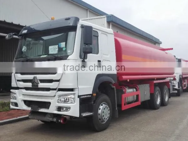 SINOTRUK HOWO 6x4 20m3 FUEL TANKER TRUCK/FUEL TANK TRUCK FOR SALE photo-4