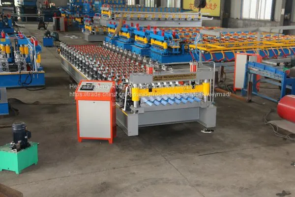 Trapezod Sheet Roll Forming Machine photo-4