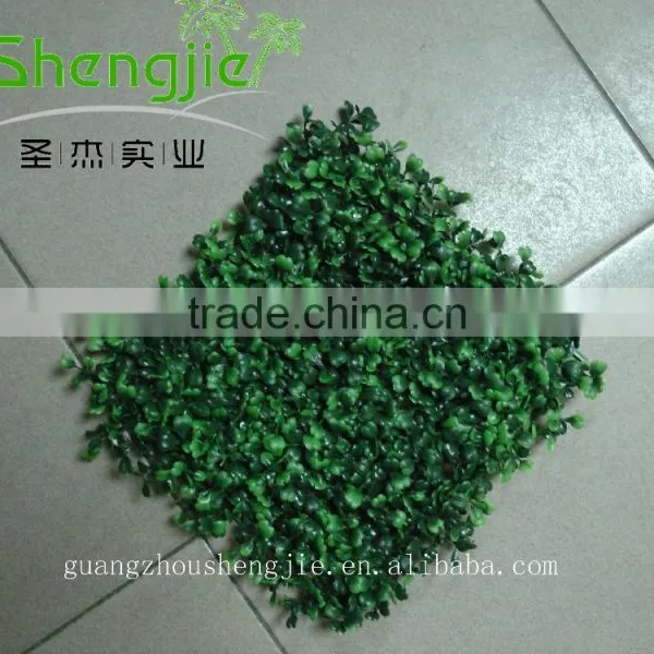SJLJ013212 Indoor Outdoor High Quality Boxwood Topiary Grass Mat / PE Material Artificial Grass photo-3