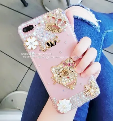 Ring Holder Silicone Cell Phone Cover Case Diamond Mobile Phone Cases for IPhone7/7Plus/6/6s/6plus/6splus Soft TPU Case photo-5