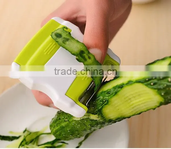 Stainless Steel as Seen on tv Fruit Retractable Portable Multifunction Vegetable Peeler photo-3